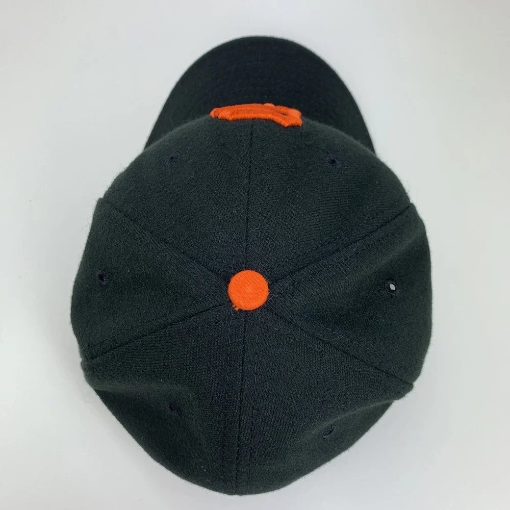 San Francisco Giants Black Orange Hat New Era 59FIFTY Fitted 7 1/4 Baseball Cap
